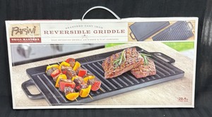 Brand New Parini cookware grill Masters collection reversible griddle