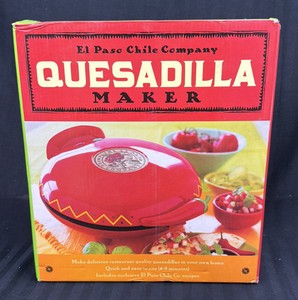 Brand New El Paso chili Company, quesadilla maker