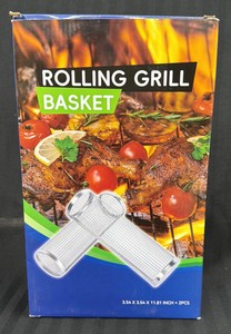 Brand New Rolling Grill basket set of two