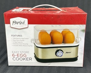Brand New Parini cookware easy store six egg cooker