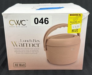 Brand New CWC cook with color lunchbox warmer