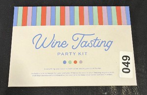 Brand New Wine Tasting party kit