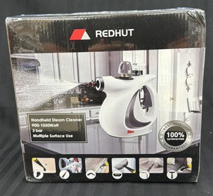 Brand New Red Hut, steam cleaner, handheld steam cleaner