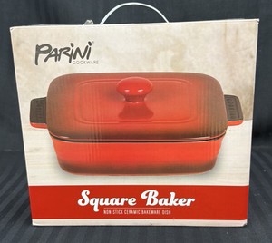 Brand New Parini cookware square bake nonstick ceramic bake dish