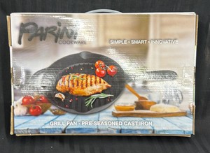 Brand New Paini cookware grill pan - Preseasoned cast iron pan