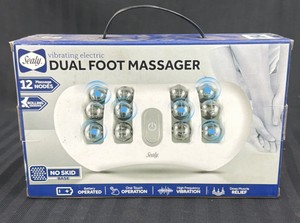 Brand New Sealy, vibrating electric, dual foot massager