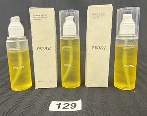 Brand New lot of 3 Evora Brand botanical body oil, deep, nourishment, and moisturizerover $150 retail value