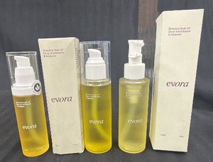 Brand New lot of 3 Evora Brand botanical body oil, deep, nourishment, and moisturizerover $150 retail value