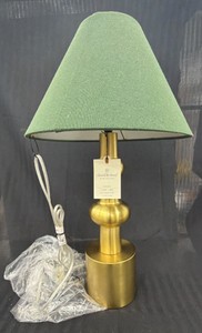 Brand New hearth and hand with magnolia brass finish table lamp 23 inches tall tall