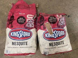 Kingsford Mesquite Bold Smoke Flavor Charcoal Briquets (Lot of 2)
