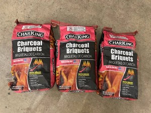 Char-King Charcoal Briquets 15.4 Lb Bags (Lot of 3)