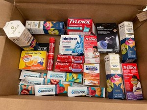 Liquid I.V., Tylenol, Mucinex & Colgate Mixed Health and Personal Care Lot