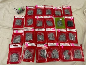 Holiday Style Ornament Hangers 100 Count (Lot of 23)
