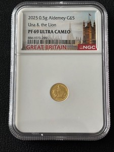 2025 12 Gram Aldemey Gold $5 Pound Proof NGC PF69 Ultra Cameo