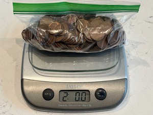 2 Pounds Wheat Cents