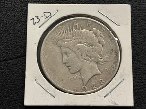1923-D Peace Dollar