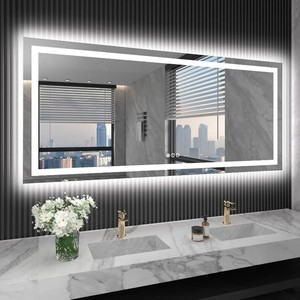 $400 LOAAO 72X32 LED Bathroom Mirror with Lights, UL Listed