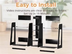 $200 Heavy Duty Wooden Golf Bag Storage Rack Organizer Stand Garage Home