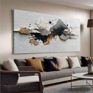 $150 Tsomzxng Large Graffiti Abstract Wall Art For Living Room Print 29X 58