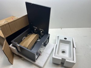 Mini sink  vanity with all hardware 7.5 x 14.5 x 17