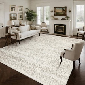 $170 Washable Rugs 10x14 Area Rugs for Living Room,Bedroom,Dining Room Carpet