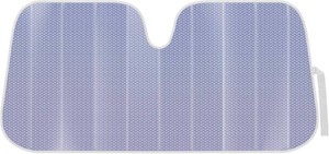 BDK Lavender Shine Car Windshield Sun Shade Accordion Folding Sunshade for Windshield Blocks UV Rays Sun Visor for Car Front Window Protector - Easy Setup Keeps Your Vehicle Cool - 58 x 27 inches