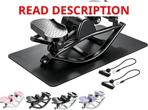 Rock Stepper Side to Side Low-Impact Stepper Compact Quiet Design