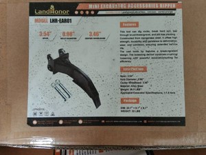 Mini Excavator Accessories Ripper
