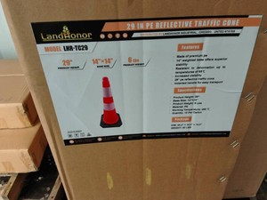 29 In PE Reflective Traffic Cone