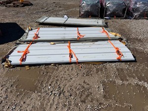 2026 FUTURE FT-XH50 50-Piece Galvalume Steel SidingRoofing Bundle - White 10 ft