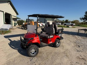 2026 SDLANCH 4-Seat Electric Golf Cart HQ80 - Red