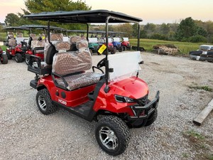 2026 SDLANCH 4-Seat Electric Golf Cart HQ80 - Red