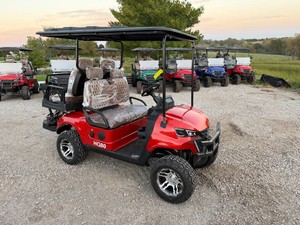 2026 SDLANCH 4-Seat Electric Golf Cart HQ80 - Red