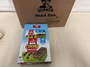 4x Quaker Big Chew Snack Bars-Chocolate Chip