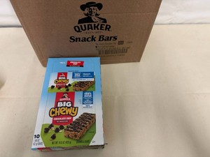 4x Quaker Big Chew Snack Bars-Chocolate Chip