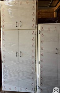 2 Painted Wood PantriesCupboards