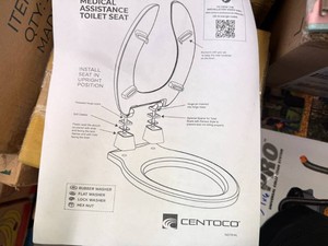Centoco Medical Assist Toilet Seat-3 rise