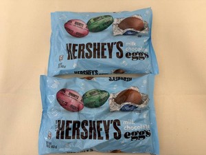 2x 1lb Herseys Milk Chocolate Eggs-92026