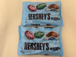 2x 1lb Herseys Milk Chocolate Eggs-92026