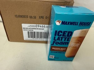 6x Iced Latte Foam-Hazelnut