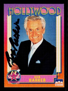 Bob Barker AutographStarline Hollywood Tradig Card #141