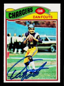 Dan Fouts Autograph 1977 Topps #274 Vintage Football Card