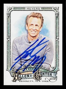 Seth Meyers Autograph 2025 Topps Allen & Ginter #292 Card