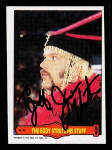 Jesse The Body Ventura Autograph 1985 Titan Sport #70 Wrestling Card