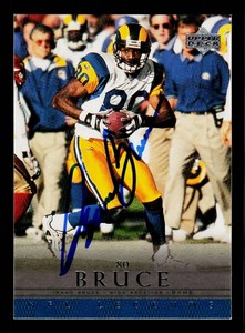 Isaac Bruce Autograph Football Card - #2