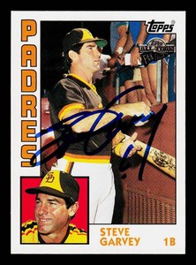 Steve Garvey Autograph Baseball Card