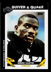 Greg Lloyd Autograph Football Card