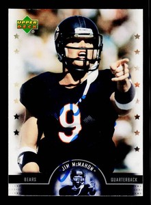 Jim McMahon Autograph Chicago Bears Football Card