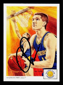 Chris Mullin Autograph Basketball Card