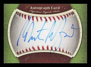 Robert Redford Autograph Card